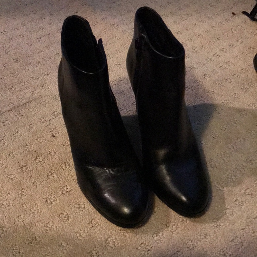 Vince Camuto wedge booties